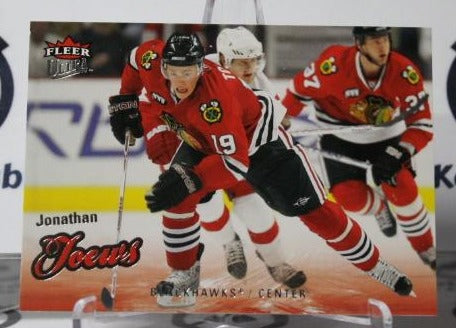 JONATHAN TOEWS #121  FLEER ULTRA  2008-09 CHICAGO BLACKHAWKS NHL HOCKEY TRADING CARD