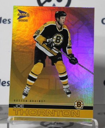 JOE THORNTON # 2 PACIFIC McDONALD'S 2001-02 BOSTON BRUINS NHL HOCKEY TRADING CARD