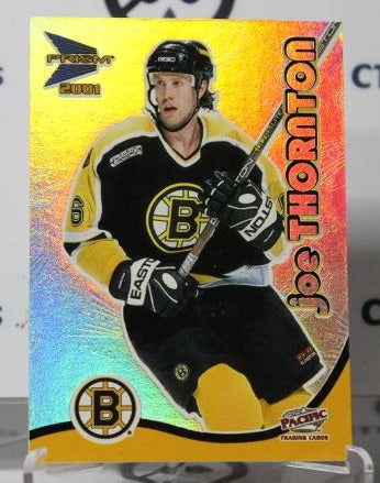 JOE THORNTON # 4 PACIFIC McDONALD'S 2000-01 BOSTON BRUINS NHL HOCKEY TRADING CARD