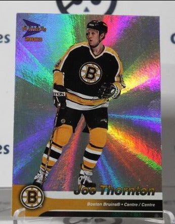 JOE THORNTON # 4 PACIFIC McDONALD'S 2002-03 BOSTON BRUINS NHL HOCKEY TRADING CARD