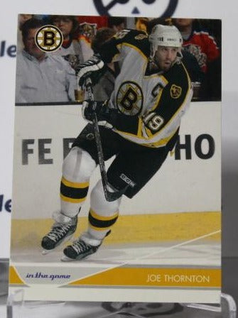 JOE THORNTON # 7 IN THE GAME 2003-04 BOSTON BRUINS NHL HOCKEY TRADING CARD