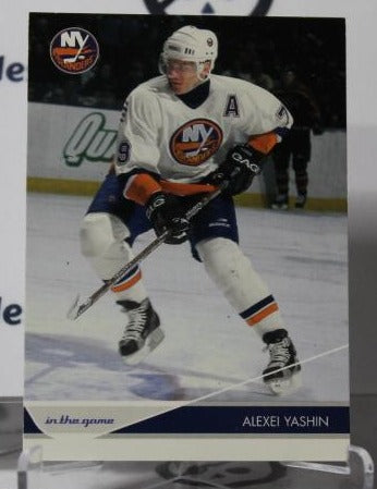 ALEXEI YASHIN # 56 IN THE GAME 2003-04 NEW YORK ISLANDERS NHL HOCKEY TRADING CARD