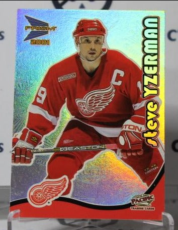 STEVE YZERMAN # 15 PACIFIC McDONALD'S 2000-01 DETROIT RED WINGS NHL HOCKEY TRADING CARD