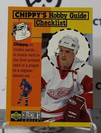 STEVE YZERMAN # 313 UPPER DECK  1997-98 DETROIT RED WINGS NHL HOCKEY TRADING CARD