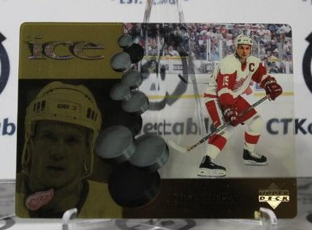 STEVE YZERMAN # McD 6 UPPER DECK McDONALD'S 1998-99 DETROIT RED WINGS NHL HOCKEY TRADING CARD