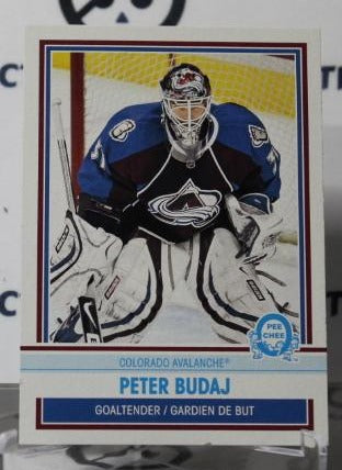 2009-10 O-PEE-CHEE PETER BUDAJ # 428  HOCKEY GOALTENDER  COLORADO AVALANCHE CARD