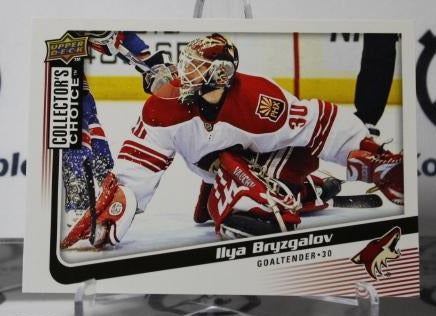 ILYA BRYZGAALOV # 35 UPPER DECK 2009-10 HOCKEY GOALTENDER ARIZONA COYOTES CARD