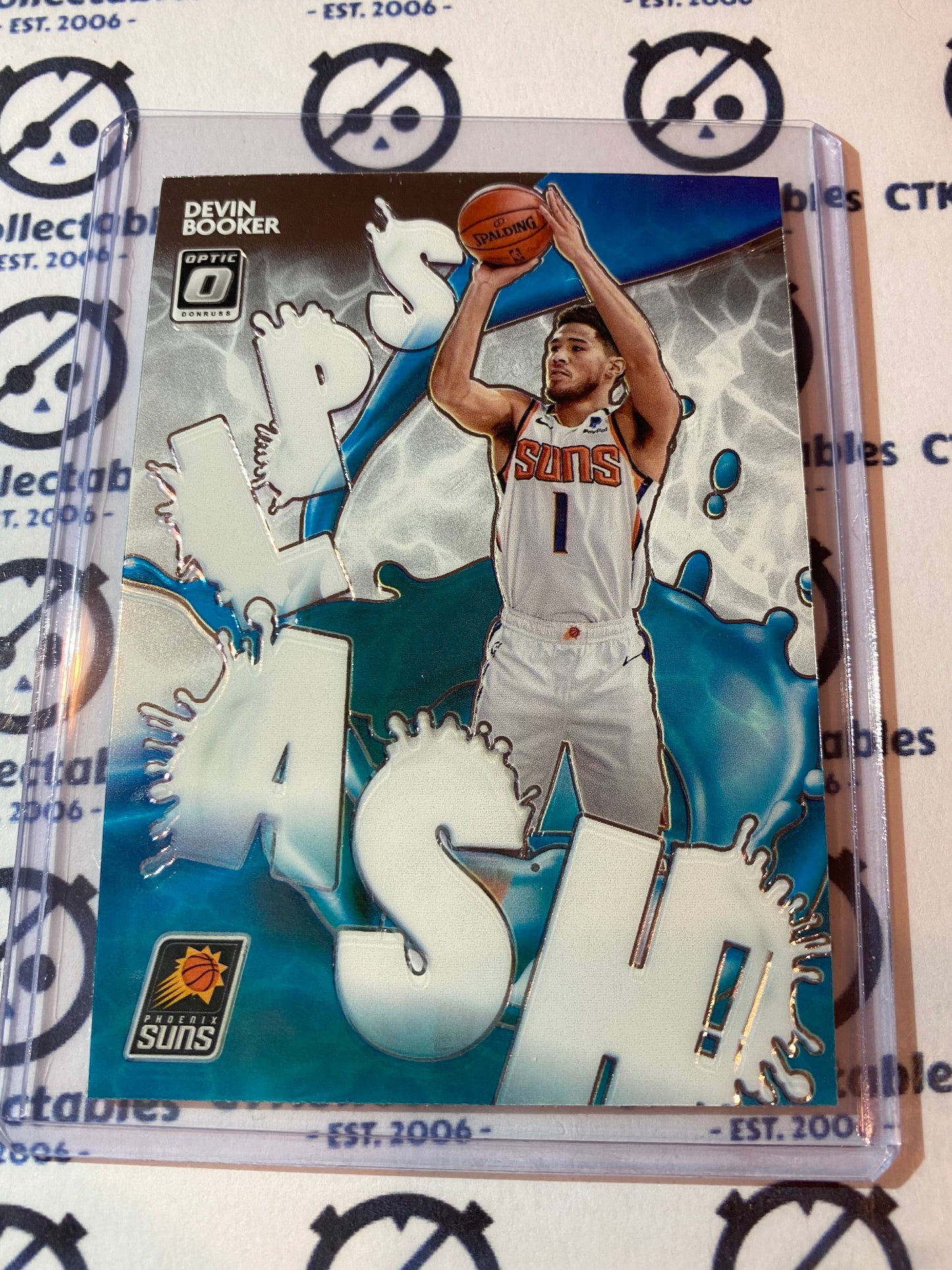 2020-21 NBA Optic Devin Booker SPLASH #12 Suns