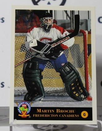 MARTIN BROCHU # 94 PRO PROSPECT  1994 HOCKEY GOALTENDER MONTREAL CANADIANS  NHL CARD