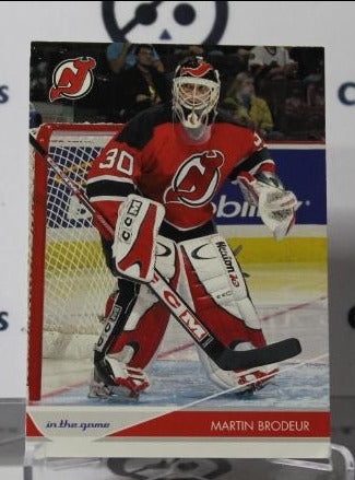 MARTIN BRODEUR # 51 IN THE GAME 2003-04  HOCKEY GOALTENDER  NEW JERSEY DEVILS  NHL CARD