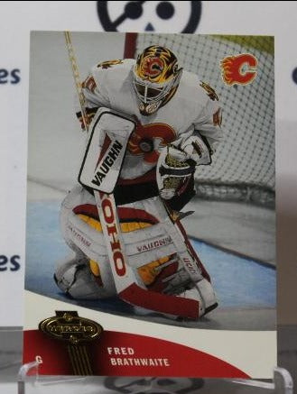 2000-01 UPPER DECK FRED BRATHWAITE # 16   HOCKEY GOALTENDER CALGARY FLAMES CARD