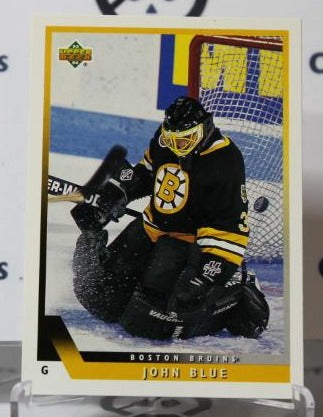 JOHN BLUE # 74 UPPER DECK 1993-94 HOCKEY GOALTENDER BOSTON BRUINS CARD