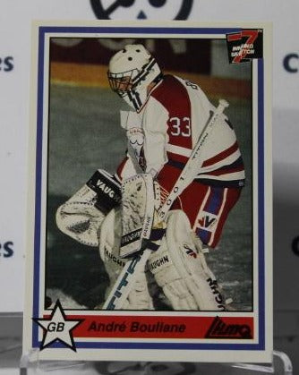 ANDRE BOULIANE # 264 INNING SKETCH HOCKEY GOALTENDER  NHL CARD