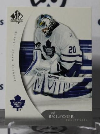 ED BELFOUR # 94 UPPER DECK SP 2005-06 HOCKEY GOALTENDER TORONTO MAPLE LEAFS CARD