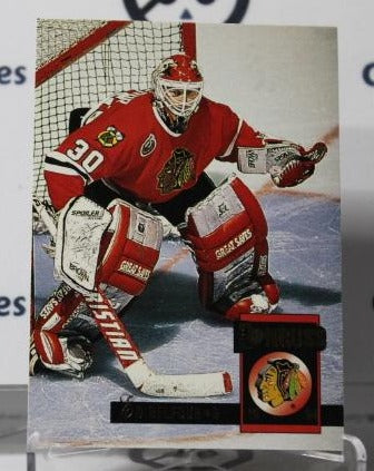 ED BELFOUR # 64 DONRUSS 1993-94 HOCKEY GOALTENDER CHICAGO BLACKHAWKS CARD