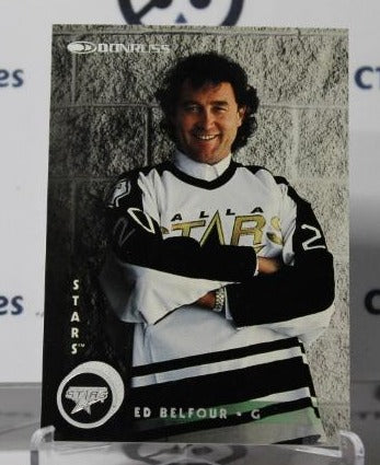 ED BELFOUR # 164 DONRUSS 1997-98 HOCKEY GOALTENDER DALLAS STARS CARD