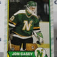 JON CASEY # 48 O-PEE CHEE 1989-90 HOCKEY GOALTENDER MINNESOTA NORTH STARS NHL CARD