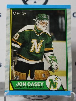 JON CASEY # 48 O-PEE CHEE 1989-90 HOCKEY GOALTENDER MINNESOTA NORTH STARS NHL CARD