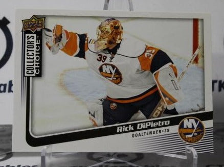 RICK DIPIETRO # 1 UPPER DECK  2009-10 HOCKEY GOALTENDER NEW YORK ISLANDERS CARD