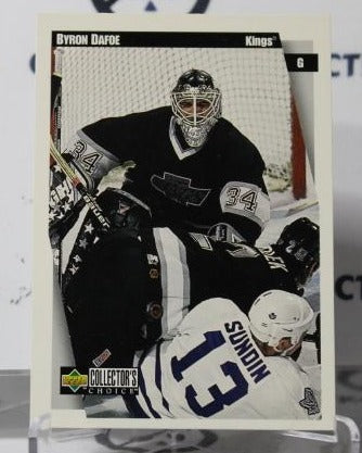 BYRON DAFOE # 128 UPPER DECK 1997-98 HOCKEY GOALTENDER L A KINGS CARD