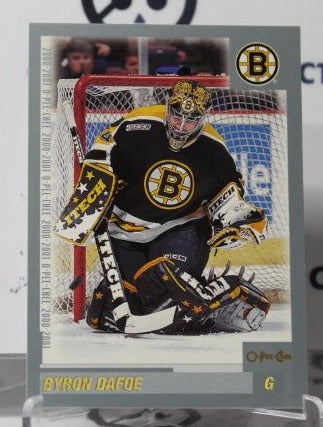 BYRON DAFOE # 53  O-PEE CHEE 2000-01 HOCKEY GOALTENDER BOSTON BRUINS CARD