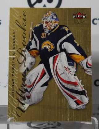 JHONAS ENROTH # 221 FLEER ULTRA ROOKIE 2009-10 HOCKEY NHL GOALTENDER OTTAWA SENATORS CARD