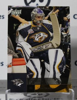 DAN ELLIS # 377 UPPER DECK  2009-10 HOCKEY GOALTENDER NASHVILLE PREDATORS CARD