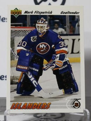 MARK FITZPATRICK # 602 UPPER DECK 1991-92 HOCKEY NHL GOALTENDER  NEW YORK ISLANDERS CARD