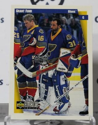 GRANT FUHR # 225 UPPER DECK 1997-98 HOCKEY NHL GOALTENDER ST. LOUIS BLUES CARD