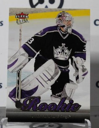 YUTAKA FUKUFUJI # 249 ROOKIE FLEER ULTRA 2007-08 HOCKEY GOALTENDER L A KINGS CARD