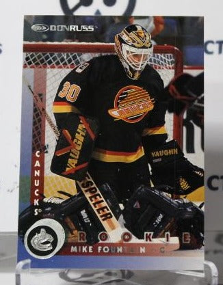 MIKE FOUNTAIN # 218 DONRUSS 1997-98 HOCKEY NHL GOALTENDER VANCOUVER CANUCKS CARD