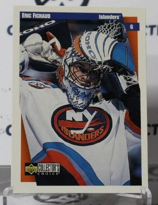 ERIC FICHAUD # 153 UPPER DECK 1997-98 HOCKEY NHL GOALTENDER  NEW YORK ISLANDERS CARD