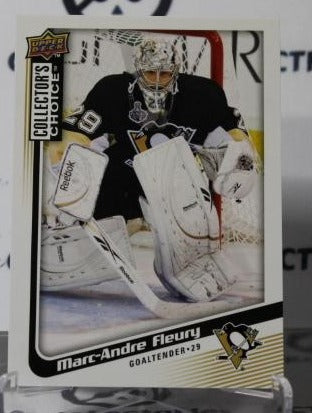 MARC-ANDRE FLEURY # 189 UPPER DECK 2009-10 HOCKEY NHL GOALTENDER PITTSBURGH PENGUINS CARD