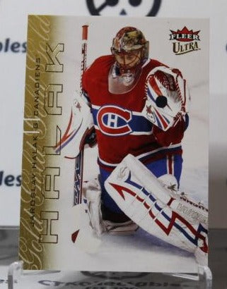 JARDOSLAV HALAK # 79 FLEER ULTRA 2009-10 HOCKEY NHL GOALTENDER MONTREAL CANADIANS CARD