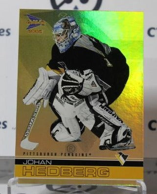 JOHAN HEDBERG # 30 PACIFIC McDONALD'S 2001-02 HOCKEY NHL GOALTENDER PITTSBURGH PENGUINS  CARD