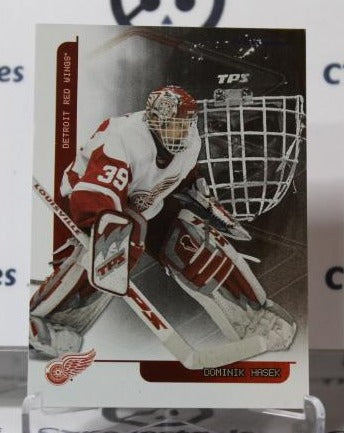 DOMINIK HASEK # F-5 IN THE GAME 2003-04 HOCKEY NHL GOALTENDER DETROIT RED WINGS CARD