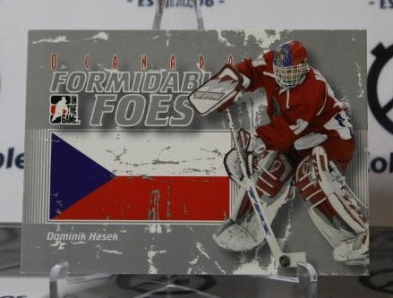 DOMINIK HASEK # 94 IN THE GAME 2007-08 HOCKEY NHL GOALTENDER DETROIT RED WINGS CARD