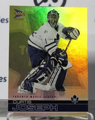 CURTIS JOSEPH  # 38 PACIFIC McDONALD'S 2001-02 HOCKEY NHL GOALTENDER TORONTO MAPLE LEAF CARD