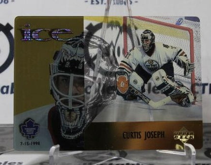 CURTIS JOSEPH  # McD 18 UPPER DECK McDONALD'S 1998-99 HOCKEY NHL GOALTENDER TORONTO MAPLE LEAF CARD