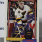 CURTIS JOSEPH  # 237 TOPPS 1992-93 HOCKEY NHL GOALTENDER ST. LOUIS BLUES CARD