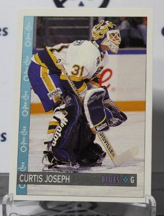 CURTIS JOSEPH  # 339 O-PEE CHEE 1992-93 HOCKEY NHL GOALTENDER ST. LOUIS BLUES CARD