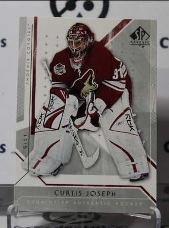 CURTIS JOSEPH  # 27 SP UPPER DECK  2006-07 HOCKEY NHL GOALTENDER ARIZONA COYOTES CARD