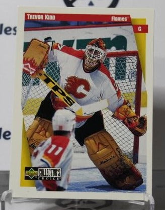 TREVOR KIDD  # 31 UPPER DECK 1997-98 HOCKEY NHL GOALTENDER CALGARY FLAMES  CARD