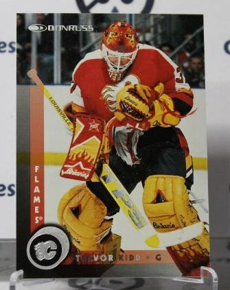 TREVOR KIDD  # 59 DONRUSS 1997-98 HOCKEY NHL GOALTENDER CALGARY FLAMES  CARD