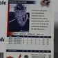 PASCAL LECLAIRE #132 FLEER ULTRA 2008-09 HOCKEY NHL GOALTENDER COLUMBUS BLUE JACKETS CARD