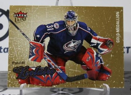 PASCAL LECLAIRE #132 FLEER ULTRA 2008-09 HOCKEY NHL GOALTENDER COLUMBUS BLUE JACKETS CARD