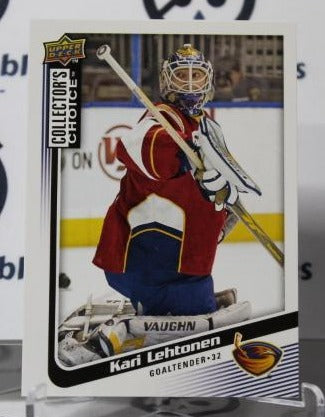 KARI LEHTONEN # 23 UPPER DECK 2009-10 HOCKEY NHL GOALTENDER ATLANTA THRASHERS CARD