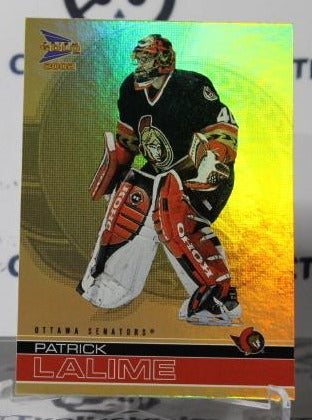 PATRICK LALIME # 27 PACIFIC McDONALD'S 2001-02 HOCKEY NHL GOALTENDER OTTAWA SENATORS CARD