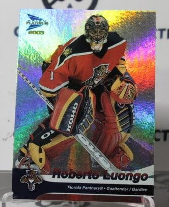 ROBERTO LUONGO # 17 PACIFIC McDONALD'S 2002-03 HOCKEY GOALTENDER FLORIDA PANTHERS CARD