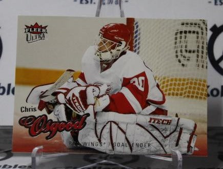 CHRIS OSGOOD # 146 FLEER ULTRA  2008-09 HOCKEY NHL GOALTENDER DETROIT RED WINGS CARD